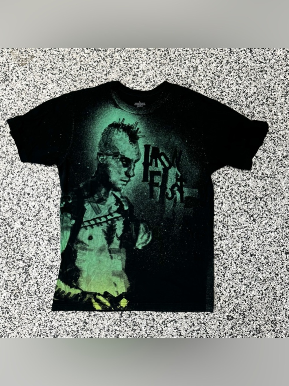 Iron Fist Punk Graphic Men’s T-Shirt